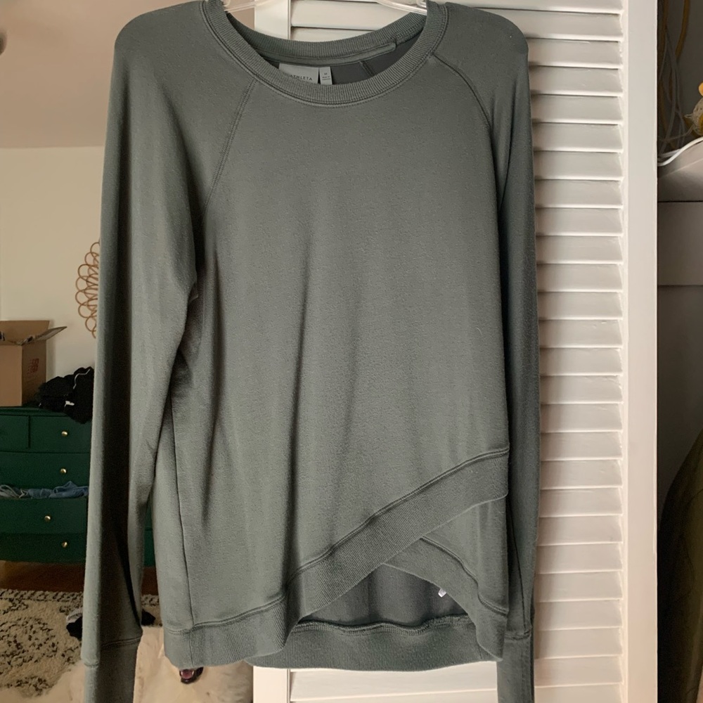 Green Athleta Pull Over